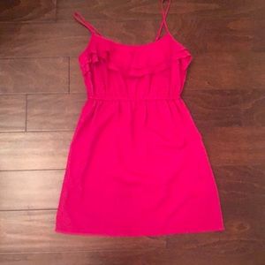 Women’s pink mini dress